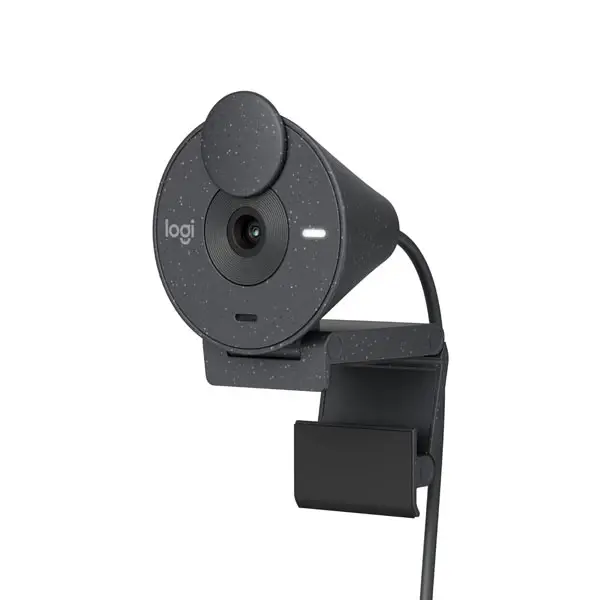 Logitech Brio 300 Fhd Webcam (Graphite) (960-001437)