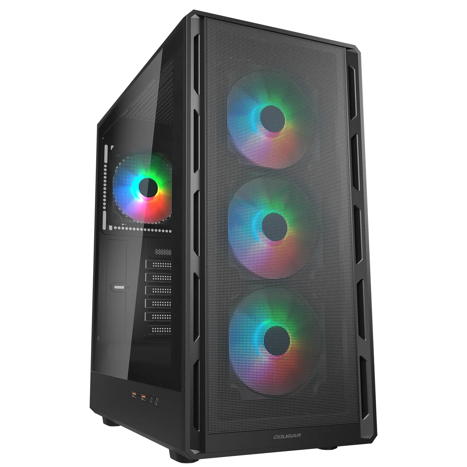 Cougar AIRFACE PURE RGB Mid Tower Cabinet (CGR-2GA5B-RGB)