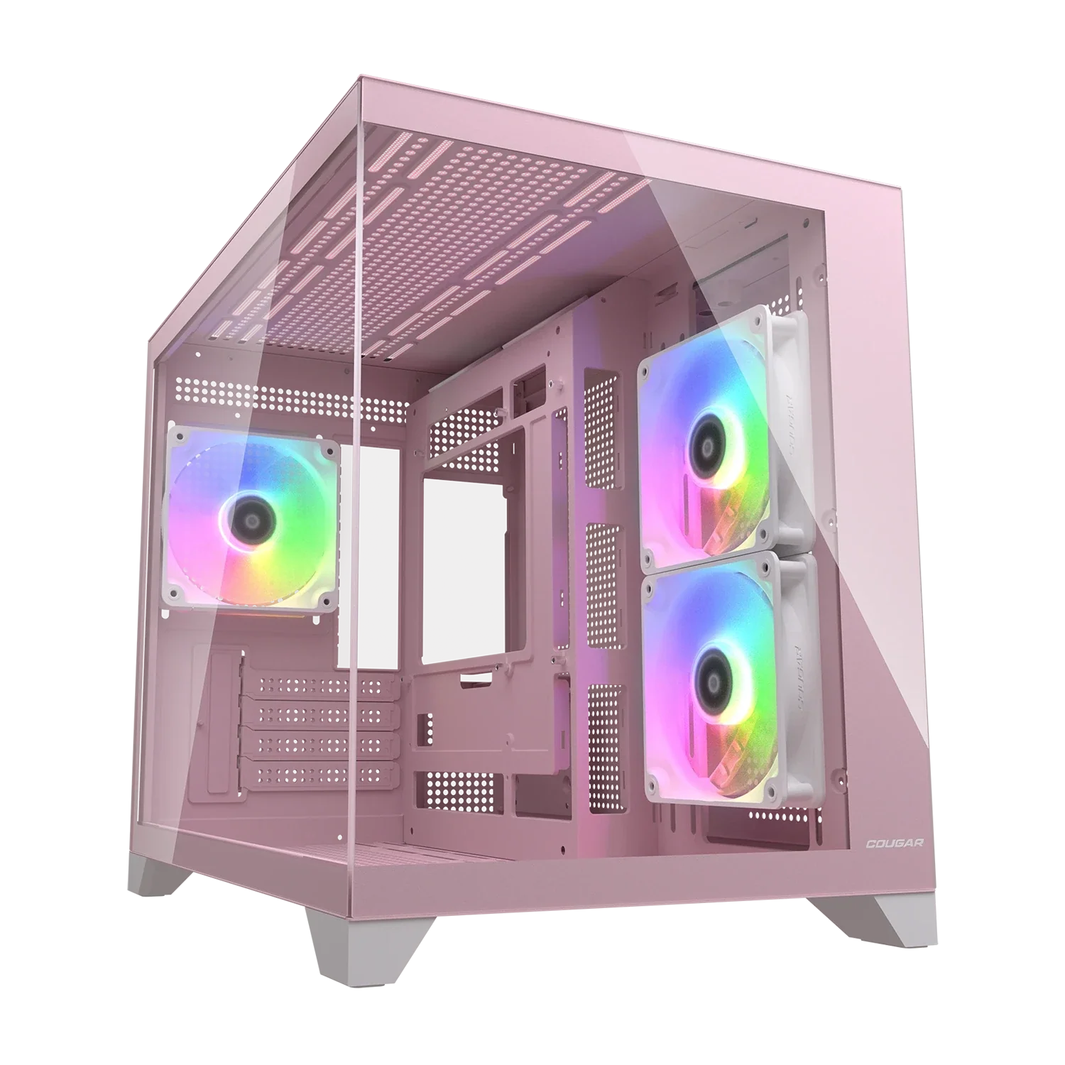 Cougar FV150 mini RGB Pink Mini Tower Cabinet (CGR-2QA6P-RGB)