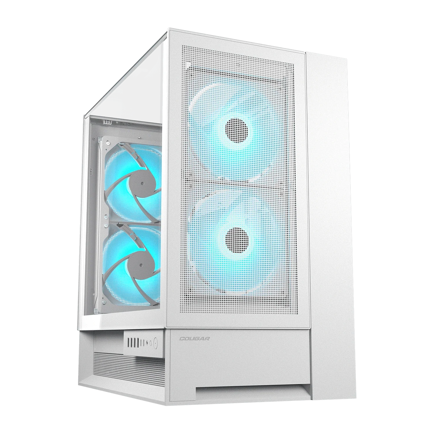 Cougar OMNYX White Mid Tower Cabinet (CGR-2WA3W-RGB)