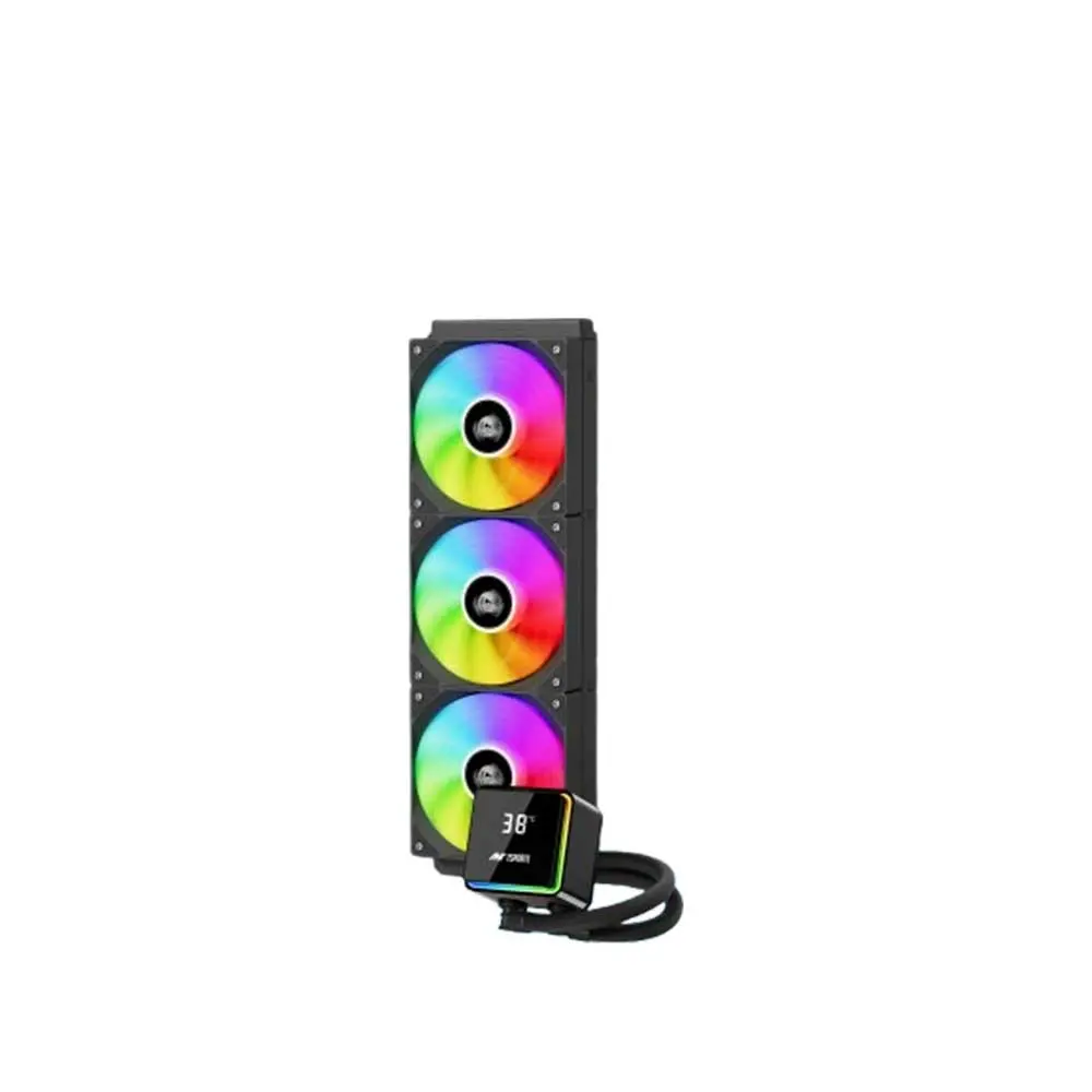 Ant Esports ICEStorm-360 360mm ARGB AIO Liquid Cooler Black (AESP0374)