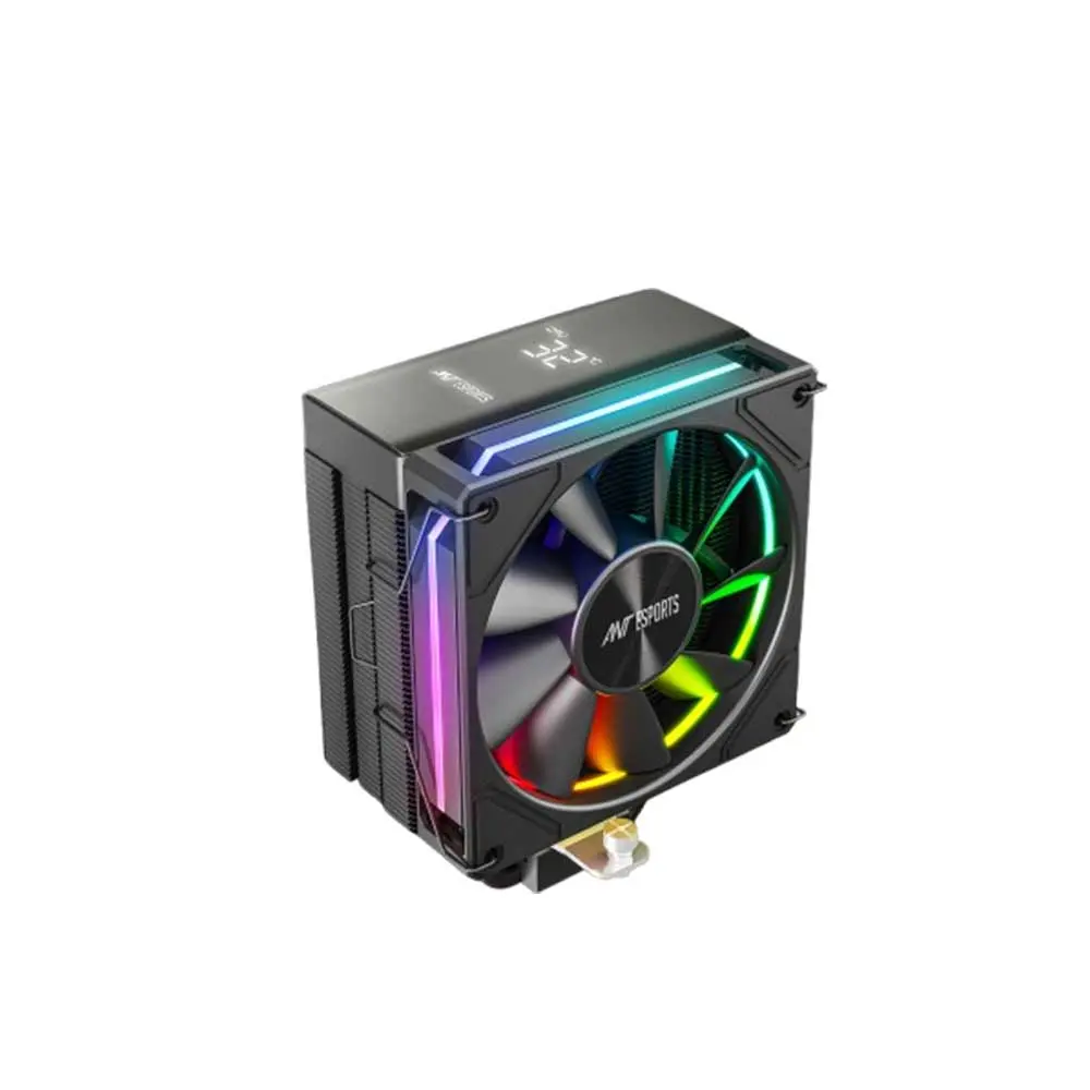 Ant Esports V6 Digital ARGB CPU Air Cooler Black (AESP0379)