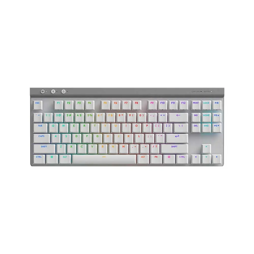 Logitech G515 Lightspeed TKL Wireless Gaming Keyboard White (920-012581)