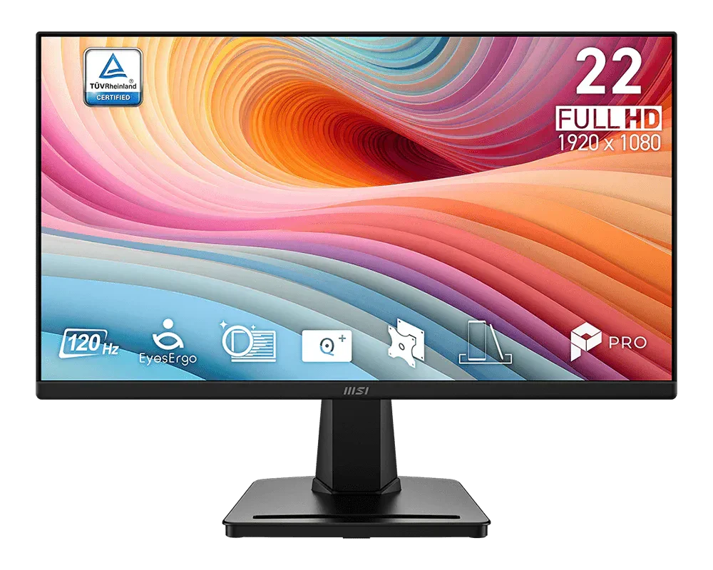 MSI PRO MP225 E12VL 22 Inch FHD Monitor