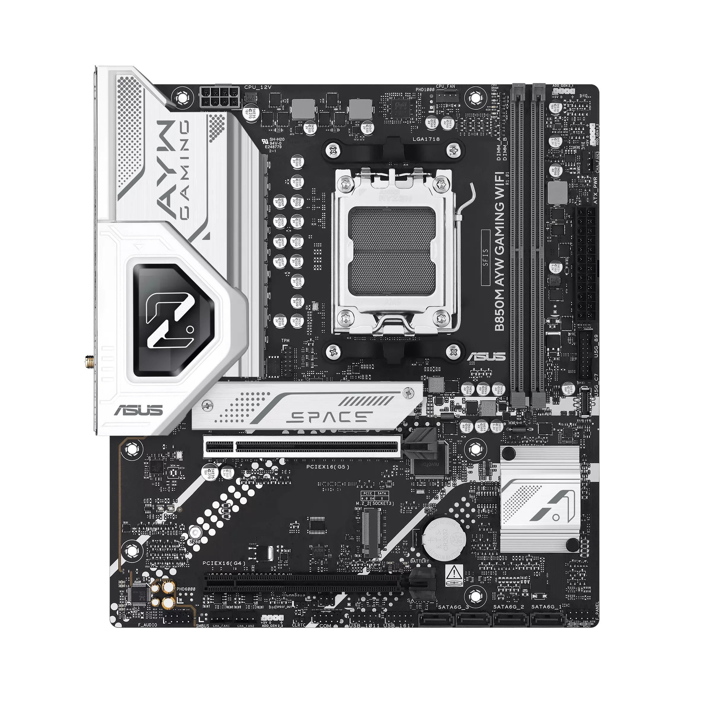 Asus B850M AYW GAMING WIFI Micro ATX AM5 Motherboard