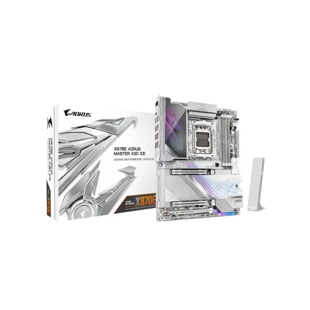 Gigabyte X870E Aorus Master X3D ICE Motherboard (X870E AORUS MASTER X3D ICE)