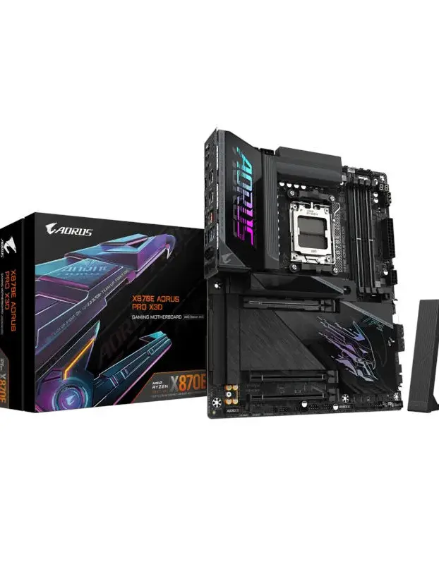 Gigabyte X870E AORUS PRO X3D ATX Motherboard