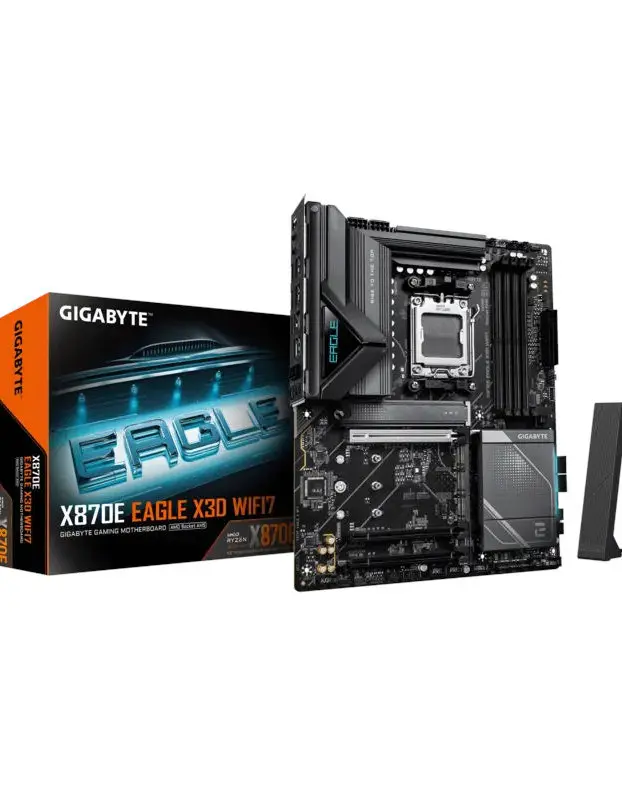 Gigabyte X870E EAGLE X3D WIFI7 ATX Motherboard