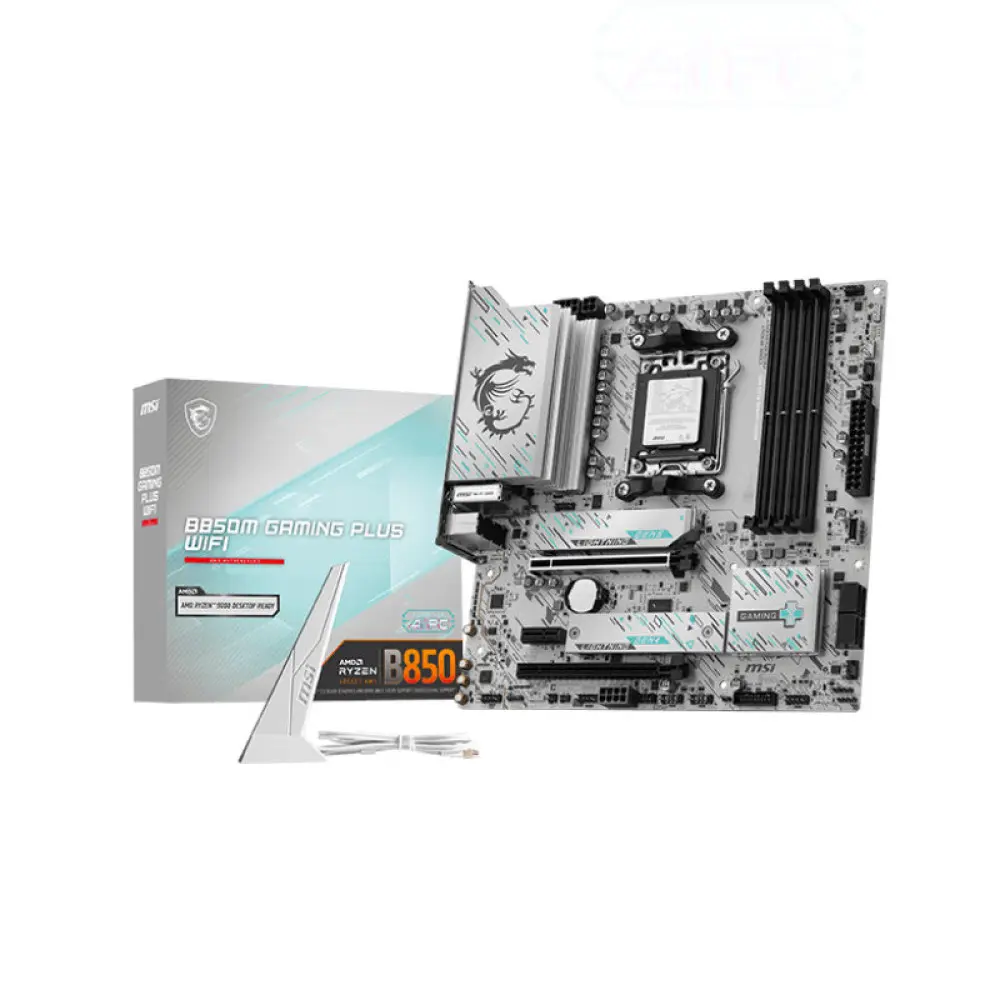 MSI B850M Gaming Plus Wifi AM5 Micro-ATX Motherboard (B850M GAMING PLUS WIFI)