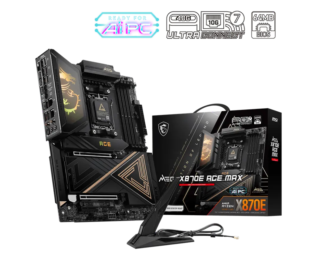 MSI MEG X870E ACE MAX AM5 ATX Motherboard