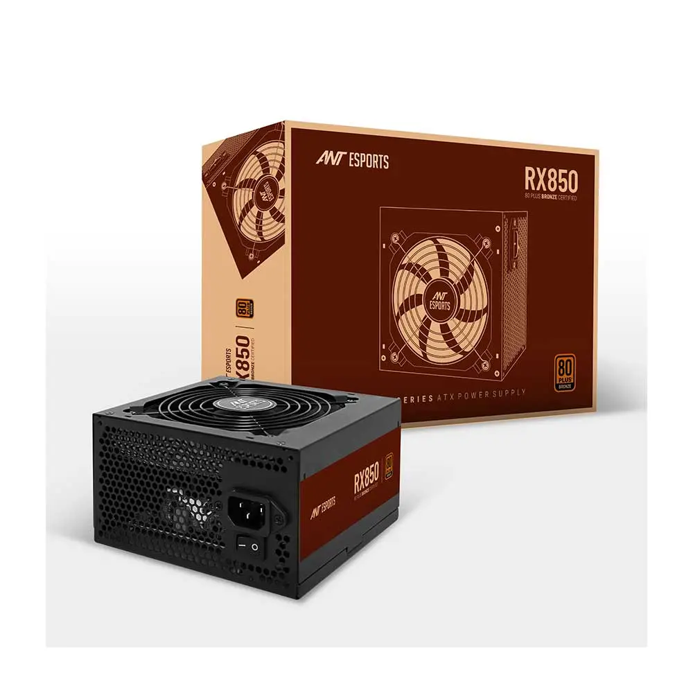 Ant Esports RX850 850 Watt 80 Plus Bronze Gaming Power Supply (AESP0329)