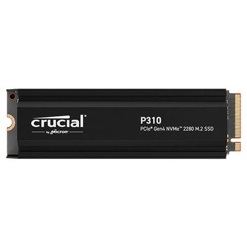Crucial P310 2TB NVMe Gen4 SSD with Heatsink